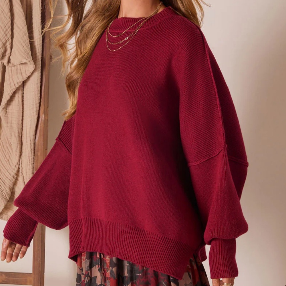 Vici Elouise Knit Oversized Sweater